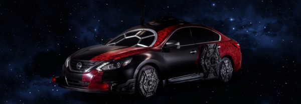 The Star Wars-themed 2018 Nissan Altima.